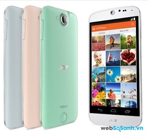 Trên tay chiếc điện thoại thông minh Liquid Jade Z của Acer