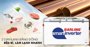 Tủ đông Darling giá bao nhiêu? Báo giá tủ đông Darling 300l, 500l, 1000l mới nhất