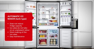 Tủ lạnh 4 cánh 600 lít Sharp SJ-FS79V-BK: Giá tiền tương đương với chất lượng