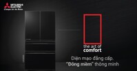 Tủ lạnh 4 cánh Mitsubishi Electric MR-LX68EM-GBK-V có phải lựa chọn đầu tư thông minh?