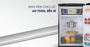 Tủ lạnh AQUA 93L AQR-D99FA(BS) có tốt không? Giá bao nhiêu?