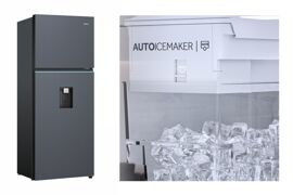 Tủ lạnh Aqua Inverter 455 lít AQR-TA518FA(WSL) giá cực hời lại có làm đá tự động cao cấp