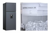 Tủ lạnh Aqua Inverter 455 lít AQR-TA518FA(WSL) giá cực hời lại có làm đá tự động cao cấp