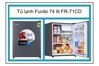 Tủ lạnh Funiki 74 lít FR-71CD bền bỉ, tiết kiệm, dễ sử dụng