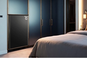 Tủ lạnh mini Casper RO-E95PGR "nhỏ nhưng có võ", giá chỉ 2,7 triệu đồng