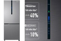 Tủ lạnh Panasonic Inverter 251 lít NR-SP275CPSV thích hợp cho gia đình có từ 2 - 3 thành viên.