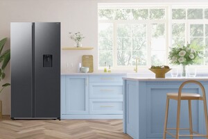 Tủ lạnh Samsung Inverter 578 lít RS57DG410EB4SV phù hợp cho gia đình từ 5-6 thành viên