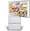 Tủ lạnh Sanyo SR-261M thiết kế 3 cửa độc đáo