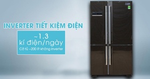 Tủ lạnh to 4 cánh Mitsubishi MR-L72EH-BRW 580 lít có tốt không?