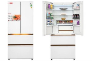 Tủ lạnh Toshiba Inverter 533 lít GR-RF690WI-PGV tạo điểm nhấn ấn tượng cho không gian bếp