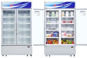 Tủ mát Alaska 2 cánh 800 lít SL-8CI lựa chọn lý tưởng cho quán ăn và siêu thị
