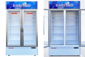 Tủ mát Darling 2 cánh 630 lít DL 7000A2 bảo quản thực phẩm, đồ uống tốt