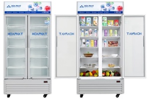 Tủ mát Hòa Phát HSR D6812 ưu tiên hàng đầu của các gia đình, cửa hàng kinh doanh
