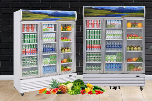 Tủ mát Sanaky Inverter 3 cánh 1400 lít VH-1520HP3 tính năng hiện đại, làm lạnh hiệu quả