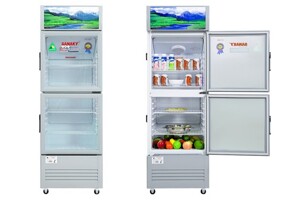 Tủ mát Sanaky VH-308WL 300 lít nhỏ gọn, tiện lợi cho nhiều gia đình