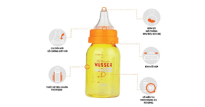 Ưu – nhược điểm của bình sữa Wesser cổ hẹp 140ml
