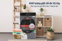 Ưu nhược điểm của máy giặt Toshiba Inverter 10.5 kg TW-T25BU115MWV(MG)