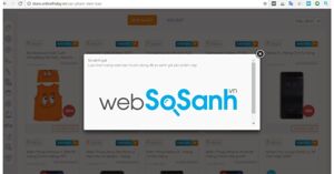 Websosanh được Bộ Công Thương sử dụng quét giá ảo tại Online Friday 2017