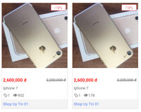 Xả hàng cuối năm điện thoại iPhone 7, iPhone 7 Plus GIÁ RẺ 3 TRIỆU ĐỒNG?