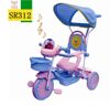 Xe đẩy 3 bánh SR312 - Xe đẩy cho bé từ 1 đến 5 tuổi