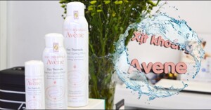 Xịt khoáng Avène: SIÊU PHẨM dành cho da mụn
