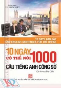 10 Ngày có thể nói 1000 câu tiếng anh công sở