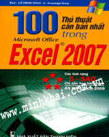 100 Thủ Thuật Căn Bản Nhất Trong Microsoft Office Excel 2007