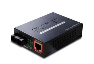 100Base-FX to 10/100Base-TX PoE Media Converter PLANET FTP-802