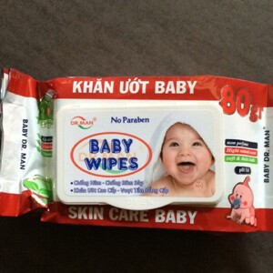 20 gói khăn ướt Baby Wipes 80gr