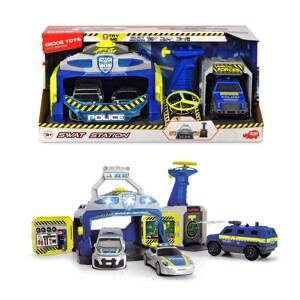 Đồ chơi xe cảnh sát dickie toys swat station 203717004