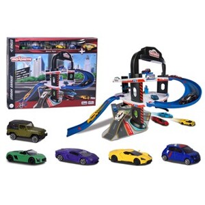 Bộ đồ chơi mô hình 3 tầng Majorette Urban Garage 5 Cars 212059986