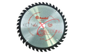 Đĩa cắt gỗ hợp kim 40 răng AK-442 (225mm)