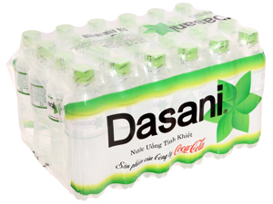 24 chai nước tinh khiết Dasani 350ml