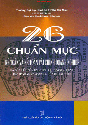 26 Chuẩn Mực Kế Toán Và Kế Toán Tài Chính Doanh Nghiệp