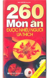 260 món ăn được nhiều người ưa thích