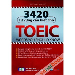 3420 Từ Vựng Cần Biết Cho TOEIC