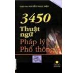 3450 thuật ngữ pháp lý phổ thông