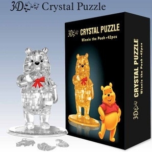 Bộ lắp ghép gấu Pooh 3D Crystal Puzzle N09023