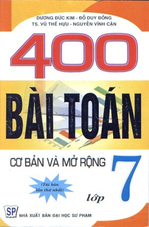 400 Bài toán cơ bản và mở rộng 7