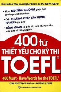 400 Từ thiết yếu cho kỳ thi Toefl