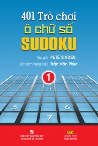 401 Trò Chơi Ô Chữ Số Sudoku - Tập 1