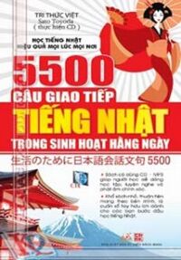 5500 câu giao tiếp tiếng Nhật trong sinh hoạt hằng ngày