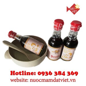 6 chai nước mắm cho bé 60ml phú quốc 9 nghĩa