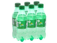 6 chai nước ngọt Sprite hương chanh 390ml