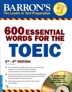 600 Essential Words For The Toeic (3rd - 4th) - Không Kèm CD