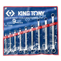 Bộ hai đầu vòng 9 cái hệ mét Kingtony 1609MR, 8-26mm