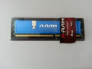 A-Ram DDR3 4Gb (2x2Gb), bus 1600, VALUE Series (ARTW4GB1600C9D3V)