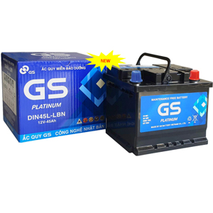 Ắc quy GS DIN45L 12v 45ah