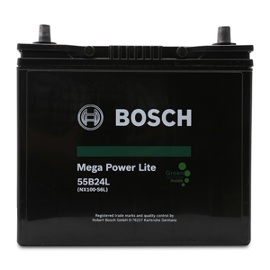 Ắc quy khô Bosch Mega Power Lite 55B24L-BHD (45Ah)