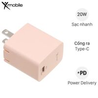 Adapter Sạc Type C PD 20W Xmobile TC20P